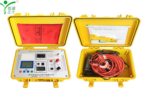 KDZR-10A变压器直流电阻测试仪的主要特点