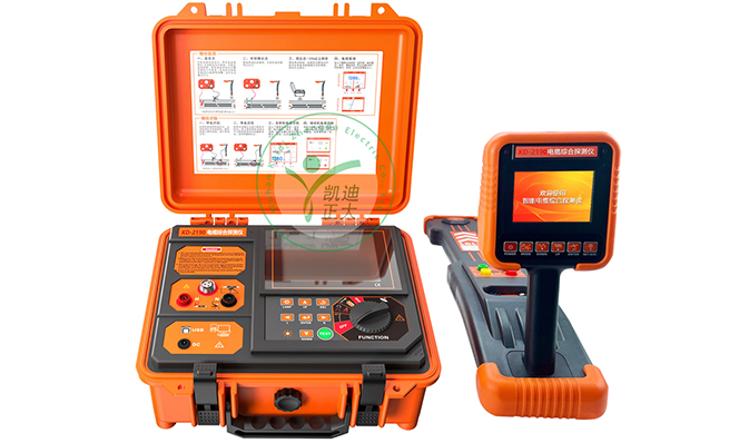 天津某电力考察凯迪正大电缆综合测试仪